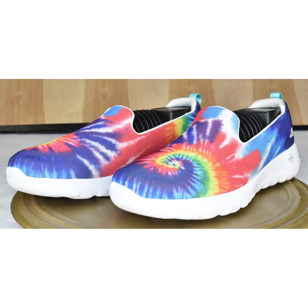 Skechers Go Walk Joy Fun Energy Women Shoes Size 10.5 Multicolor Sneakers